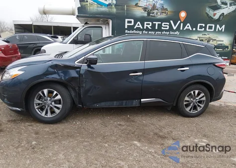 2016 Nissan Murano Platinum/S/Sl/Sv из США, поврежденный, VIN 5N1AZ2MH9GN107823